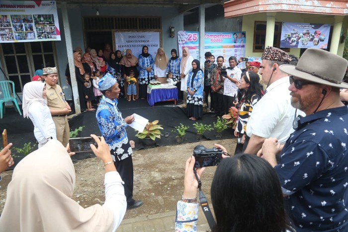 Delegasi Dunia ke Kampung KB Banyuwangi