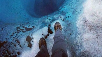 Gletser Great Gorge Ruth Di Alaska Punya Kedalaman 1,1 kilometer. Foto: Boredpanda