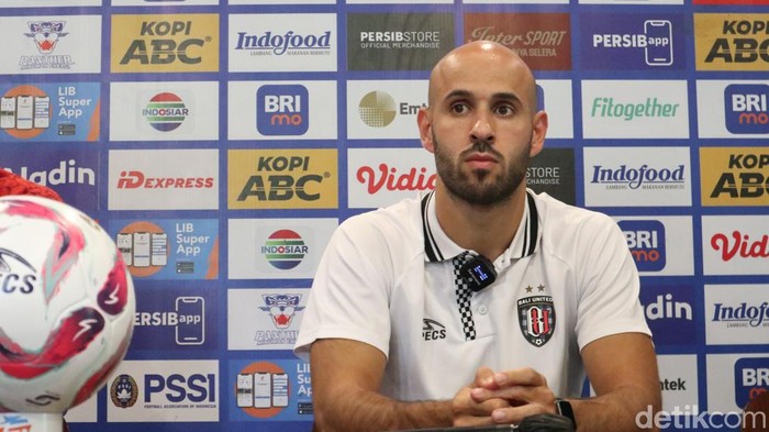 Gelandang Bali United Mohammed Rashid