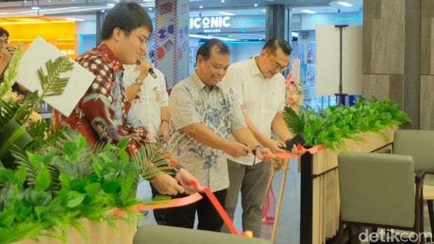 Grand Opening The Coffe Bean & Tea Leaf di Ambarrukmo Plaza, Jumat (17/5/2024).