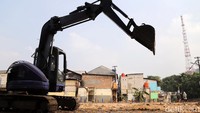 Kondisi lahan sudah jauh berbeda dibandingkan saat detikcom mengikuti Heru Budi pada Mei 2023 silam. Saat itu, masih ada bangunan rumah yang ada di lahan.