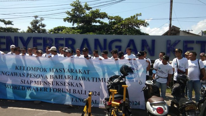 Kelompok Masyarakat Pengawas Kelautan Pesona Bahari Jatim dukung kelancaran WWF ke-10 di Bali.