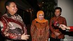 Khofifah-Emil Dardak Bertemu Airlangga Bahas Pilgub Jatim 2024