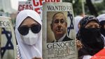 Massa Gelar Demo di Depan Kedubes AS Peringati Hari Nakba
