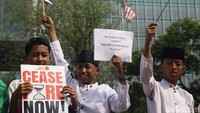 Aksi ini berlangsung tertib.  