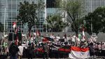 Massa Gelar Demo di Depan Kedubes AS Peringati Hari Nakba