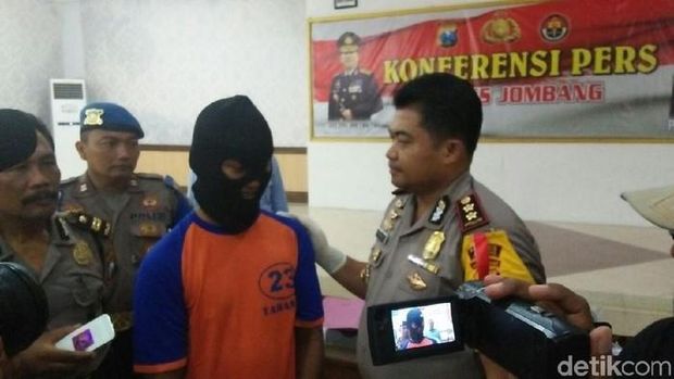 Pembunuhan satpam di Jombang