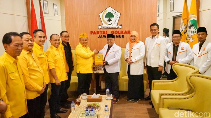 PKS bersilaturahmi ke kantor Golkar Jatim
