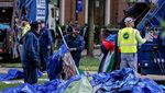 Polisi Bongkar Paksa Kemah Massa Pro-Palestina di Kampus DePaul Chicago