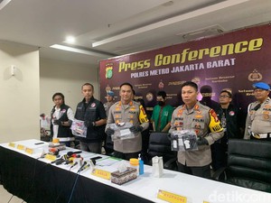Ini Barang Bukti yang Disita Polisi di Kasus Narkoba Epy Kusnandar