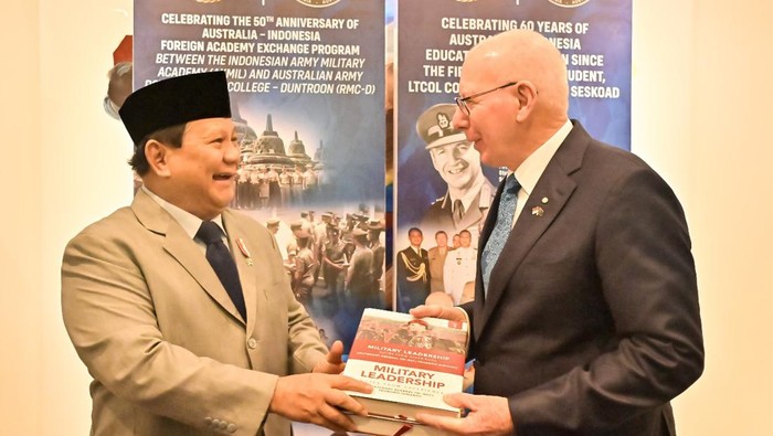 Prabowo Hadiri Undangan Gubernur Jenderal Australia (dok.Humas Kemhan)