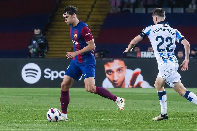 Sal Priadi muncul di pertandingan Barcelona vs Real Sociedad.