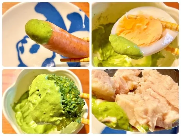 saus mayones matcha buat cocolan