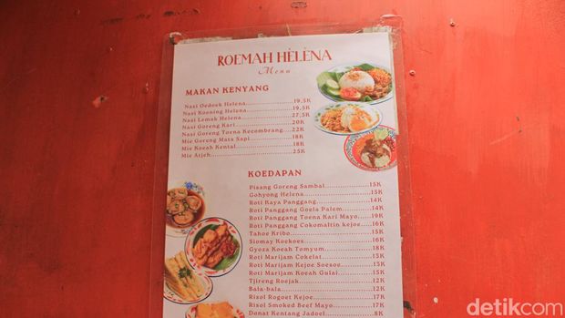 Suasana sarapan di Roemah Helena Bandung