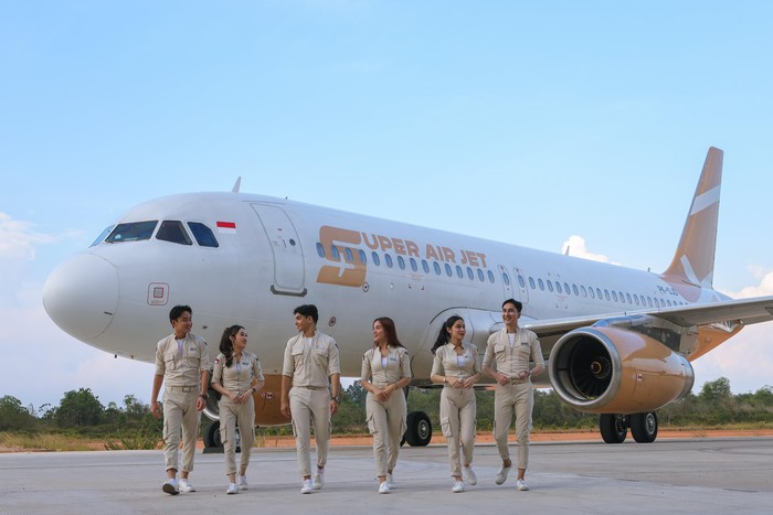Super Air Jet akan melayani penerbangan Bandara Dhoho menuju IKN