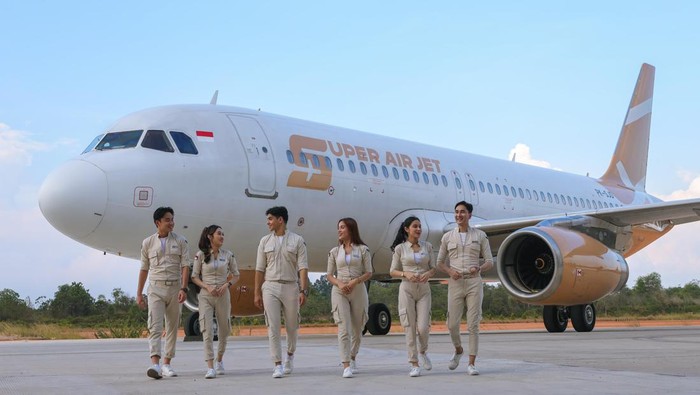 Super Air Jet akan melayani penerbangan Bandara Dhoho menuju IKN