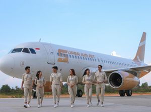 Bandara Dhoho Siapkan Water Salute Sambut First Landing Super Air Jet