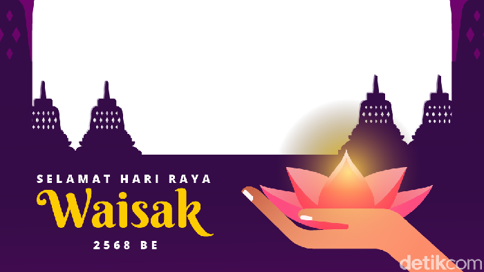 25 Twibbon Hari Raya Waisak 2024 Unik dan Gratis, Bagikan ke Medsos!