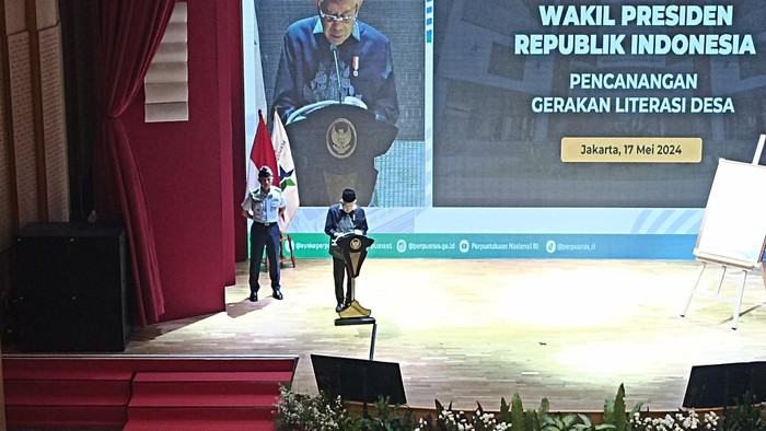 Maruf Soroti Rendahnya Minat Baca Orang Indonesia di HUT Ke-44 Perpusnas