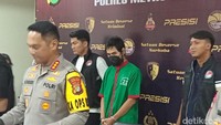 Begini penampakan Yogi Gamblez yang diamankan karena kasus narkoba.  Foto: Ahsan/detikhot