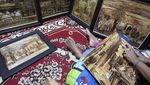 Kreatif! Limbah Pelepah Pisang Diubah Jadi Karya Seni Bernilai Ekonomi