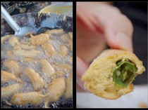 Kriuk Pedas! Gorengan Cabe Ijo Tepung yang Populer di India