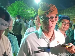 Respons Sandiaga Terkait Viral Video Pembangunan Vila Kikis Tebing di Bali