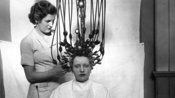 Mesin pengeriting tahan guncangan yang bekerja dengan bantuan listrik Foto: Brightside