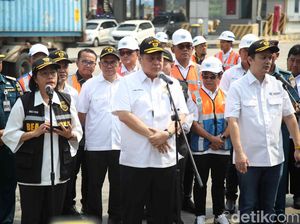 Airlangga Minta Bea Cukai cs Kerja 24 Jam Bereskan Kontainer yang Tertahan