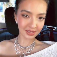 Kehadiran Raline tahun ini disebut untuk memenuhi undangan dari manajemen artis yang berbasis di Los Angeles dan menaungi dirinya di Amerika Serikat yaitu Artist International Group. Foto: Instagram @ralineshah