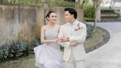 7 Potret Gaun Pengantin Mahalini di Resepsi Bali, Ultra-glamor