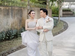 7 Potret Gaun Pengantin Mahalini di Resepsi Bali, Ultra-glamor