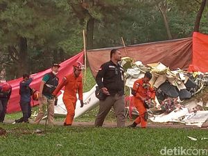 RS Polri soal Kondisi 3 Korban Pesawat Jatuh: Tak Utuh Tapi Tak Terbakar