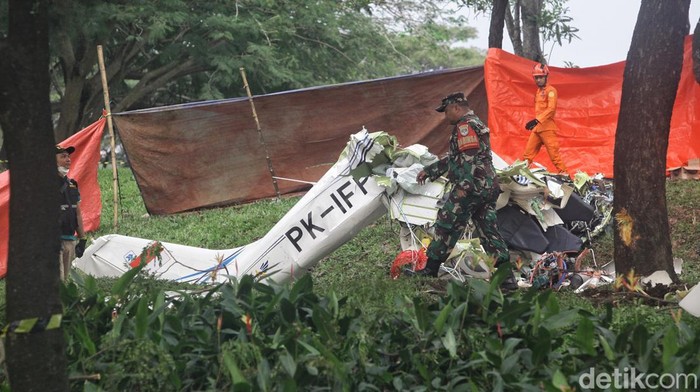 Penjelasan Polri hingga Kemenhub soal Pesawat Latih Jatuh di BSD