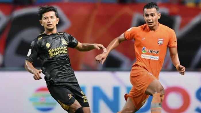 Borneo FC Vs Madura United di leg 2 Championship Series Liga 1 2023/2024.