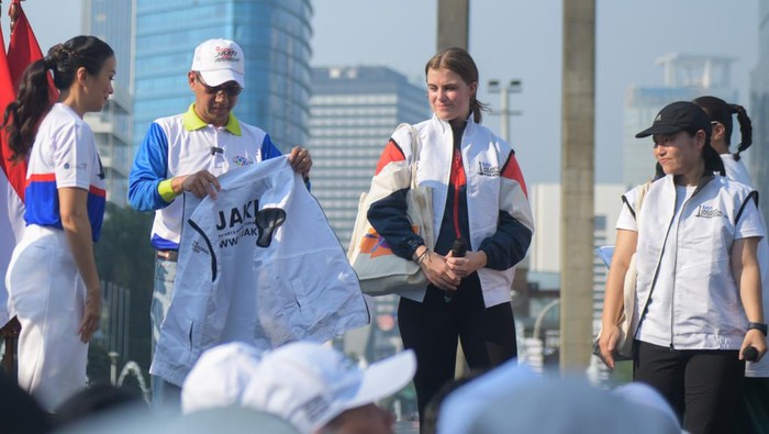 BTN JAKIM 2024 Dimeriahkan 50 Cheering Seni Budaya BTN JAKIM 2024 akan digelar 23 Juni 2024. Acaranya dimeriahkan oleh lebih dari 50 cheering seni kebudayaan sepanjang rute yang dilalui oleh para pelari.