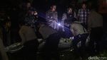 Potret Evakuasi Bangkai Pesawat Jatuh di BSD
