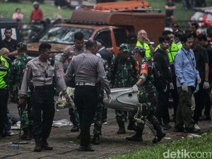 Kondisi Terkini TKP Pesawat Jatuh di BSD Tangsel