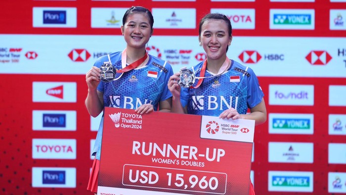 Febriana Dwipuji Kusuma/Amalia Cahaya Pratiwi di Thailand Open 2024