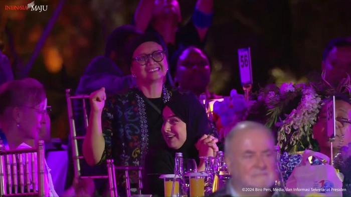 Gala Dinner WWF ke-19 di GWK, Bali.