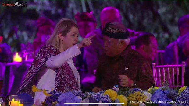 Gala Dinner WWF ke-19 di GWK, Bali.