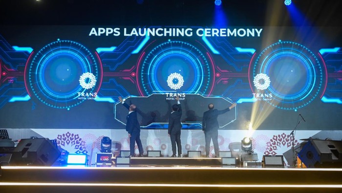 Grand Launching Trans Hotel Grup Apps.