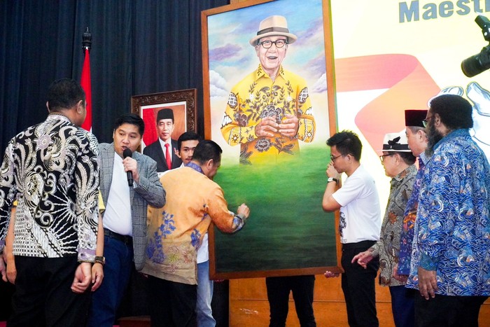 Ketua MPR RI Bambang Soesatyo (Bamsoet) bersama Forum Aktivis Nasional menyelenggarakan acara ‘Tribute to Akbar Tandjung’ Maestro Aktivis Indonesia.