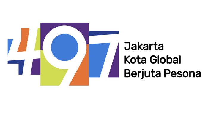 Logo HUT ke-497 Kota Jakarta 2024