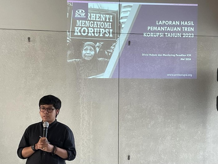Peneliti ICW Dicky Anandya (Devi/detikcom)