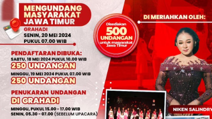 Peringatan Hari Kebangkitan Nasional 2024 di Surabaya.