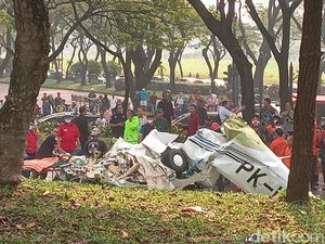 Pesawat Latih Jatuh di BSD hingga 3 Orang Tewas, Begini Kronologinya