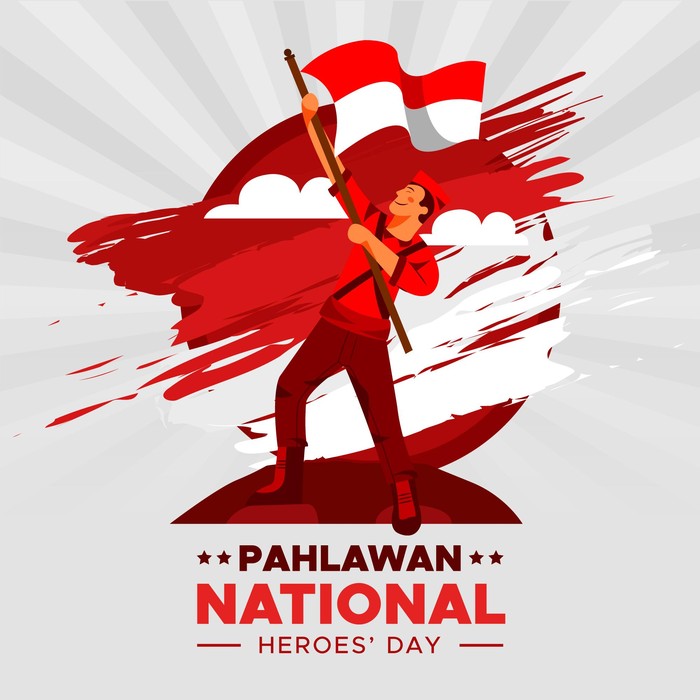 Poster Hari Pahlawan Nasional