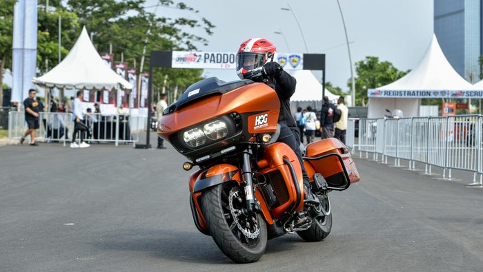 HOGERS Indonesia menggelar lomba balapan dan ketangkasan motor Harley terbesar di Indonesia. Ini foto-fotonya.