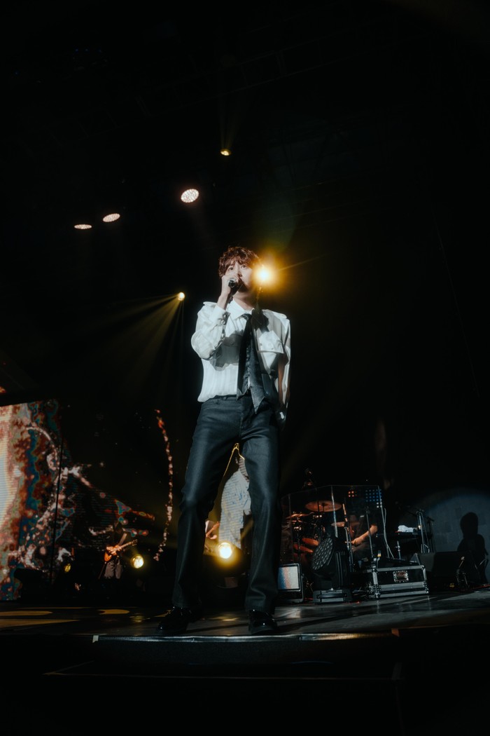 Kyuhyun Super Junior menggelar konser 2024 KYUHYUN ASIA TOUR 'Restart' Jakarta pada Sabtu (18/5/2024), di Tennis Indoor Senayan, Jakarta Pusat.
